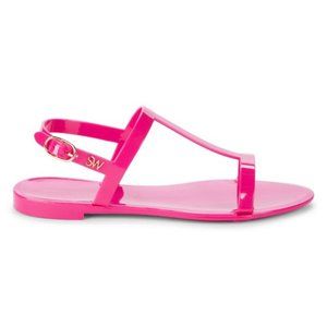 STUART WEITZMAN Mellie Patent Sandals 8 Peonia 8 Brand New With Box
